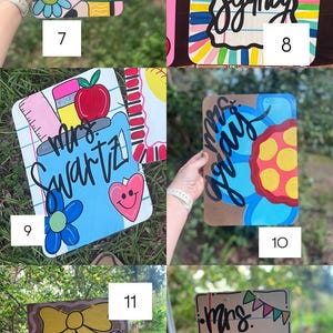 Portapapeles personalizado para profesores imagen 3