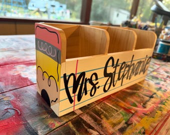 soporte para útiles escolares