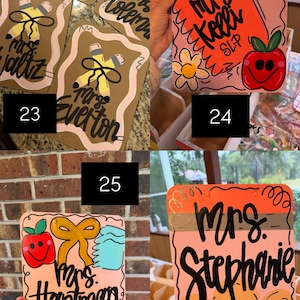 Portapapeles personalizado para profesores imagen 6