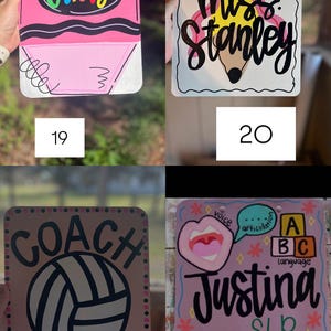 Portapapeles personalizado para profesores imagen 5