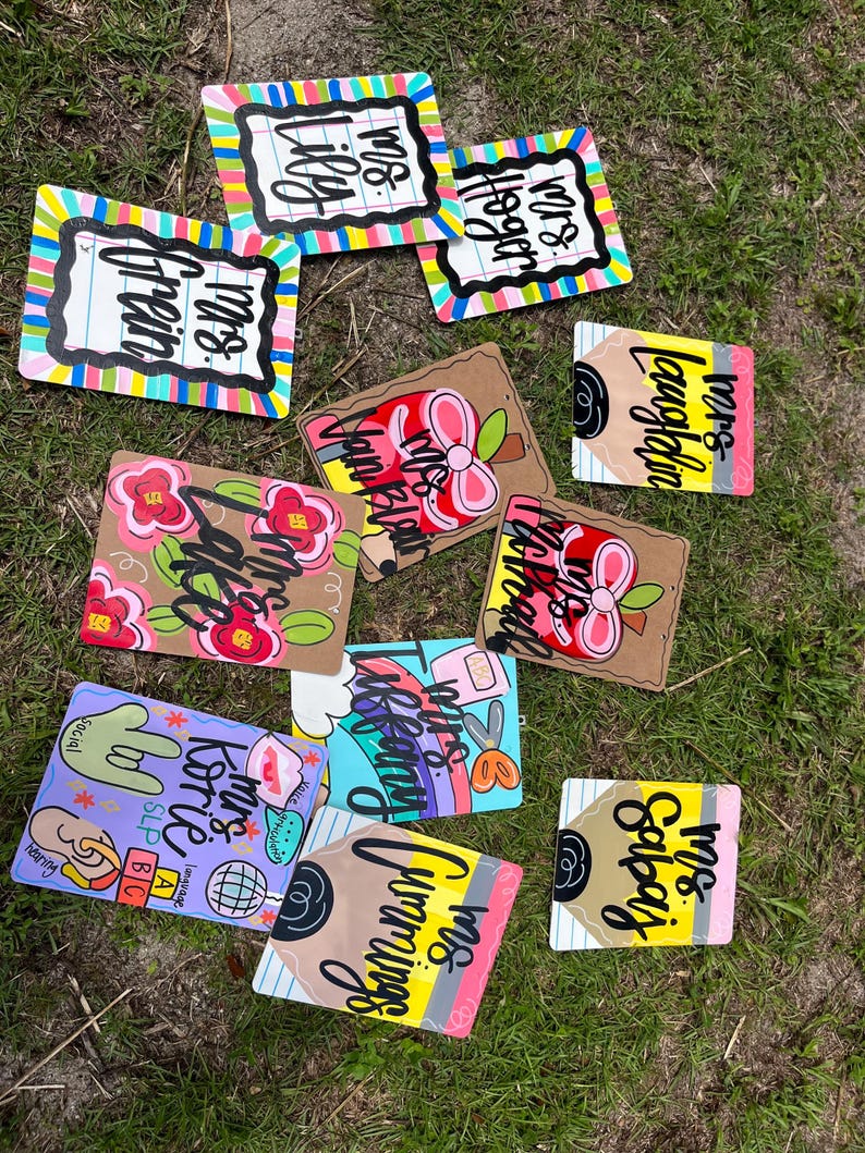 Portapapeles personalizado para profesores imagen 8