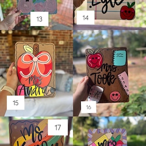 Portapapeles personalizado para profesores imagen 4