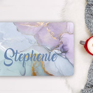 Blue Marble Laptop Skin Not Metallic Vinyl Decal Universal Notebook Lenovo Asus Chromebook Acer Universal Laptop Sleeve Laptop Sticker RK385