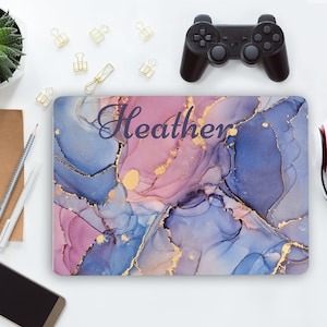 Blue Marble Laptop Skin Not Metallic Vinyl Decal Universal Notebook Lenovo Asus Chromebook Acer Universal Laptop Sleeve Laptop Sticker LF118