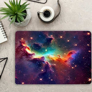 Space Laptop Skin Notebook Planet Earth Voor jongens Vinyl Decal Hp Lenovo Asus Chromebook Acer Universal Skin Cover Sticker Laptop Galaxy LF115