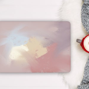 Pastel Abstract Marble Laptop Skin, Any Size Notebook HP Asus Acer Vinyl Decal, Custom Notebook Vinyl Wrap, Laptop Skins Peel Cover RK266