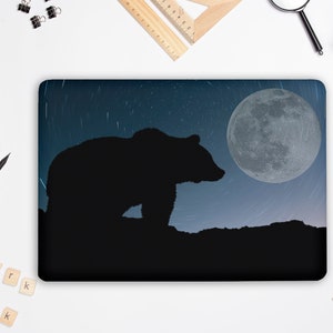 Draag en volle maan Laptop Skin Notebook Vinyl Decal Dell Hp Lenovo Asus Chromebook Acer Laptop Universal Cover Sticker Laptop RK282
