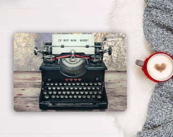 Dark  Typewriter Laptop Skin - Notebook Vinyl Decal - Dell Hp Lenovo Asus Chromebook Acer - Universal Cover Sticker Any Laptop LF154