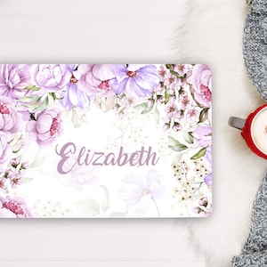Personalized Laptop Decal  Spring Flowers for Girl  Vinyl  Cover Sticker for HP Acer Asus Dell Lenovo  Notebook Universal Cover Case RK606
