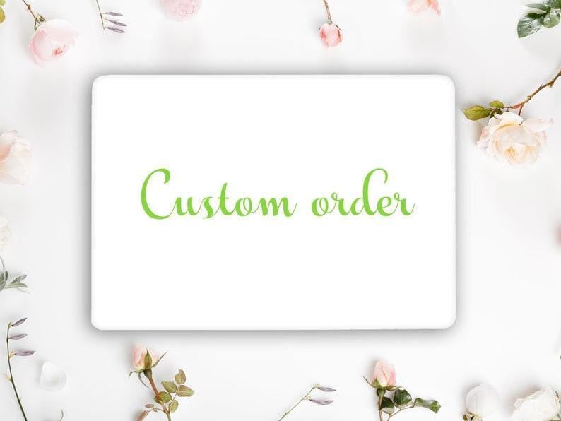 Custom Order. Any SIze Laptop Skin. Custom Notebook Vinyl Decal Dell Lenovo Asus Chromebook Acer Laptop Universal Skin Cover Custom image 1