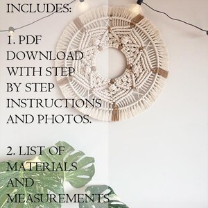 Macrame Pattern for a Two Toned Mandala, PDF File, Intermediate Skill ...
