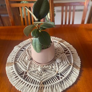 Macrame Pattern for a Two Toned Mandala, PDF File, Intermediate Skill ...