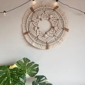 Macrame Pattern for a Two Toned Mandala, PDF File, Intermediate Skill ...