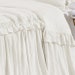 Dust Layered Ruffle Style Gathered Bedspread Set 100% Cotton 400TC ...