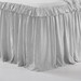 Dust Layered Ruffle Style Gathered Bedspread Set 100% Cotton 400TC ...