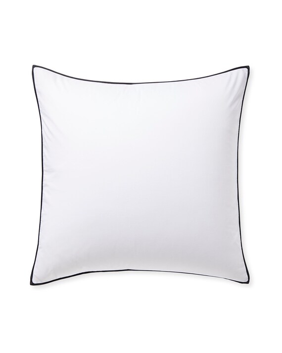 Edge Piping Sham European 26 X 26/32 X 32 Inches 400TC Etsy