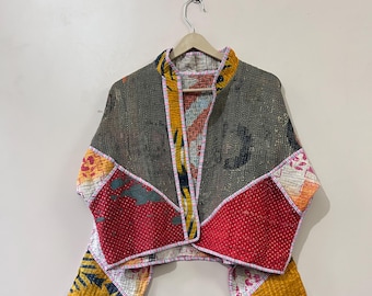 Handmade Vintage Kantha Jacket