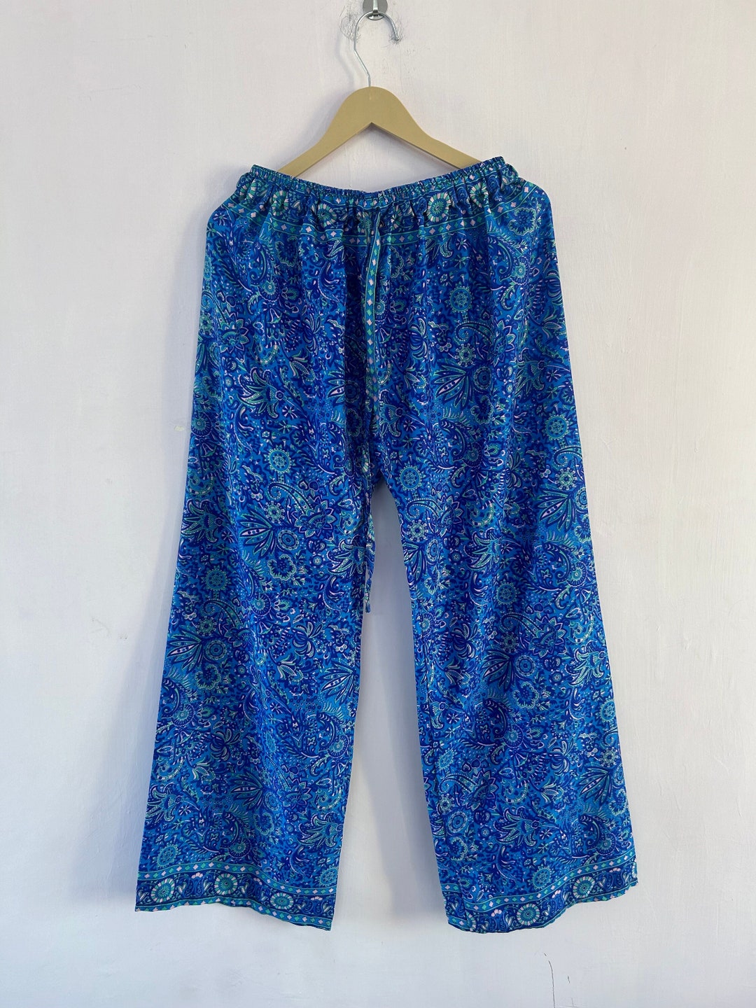 Women Silk Yoga Pants, Lightweight Super Comfy Wide Leg Pant, Summer