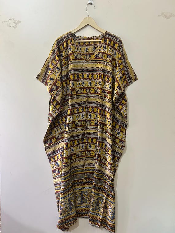 Pure Crepe Silk Long Length Kaftan Dress for Women , Bridesmaid Kaftan  Lounge Wear - Etsy Israel