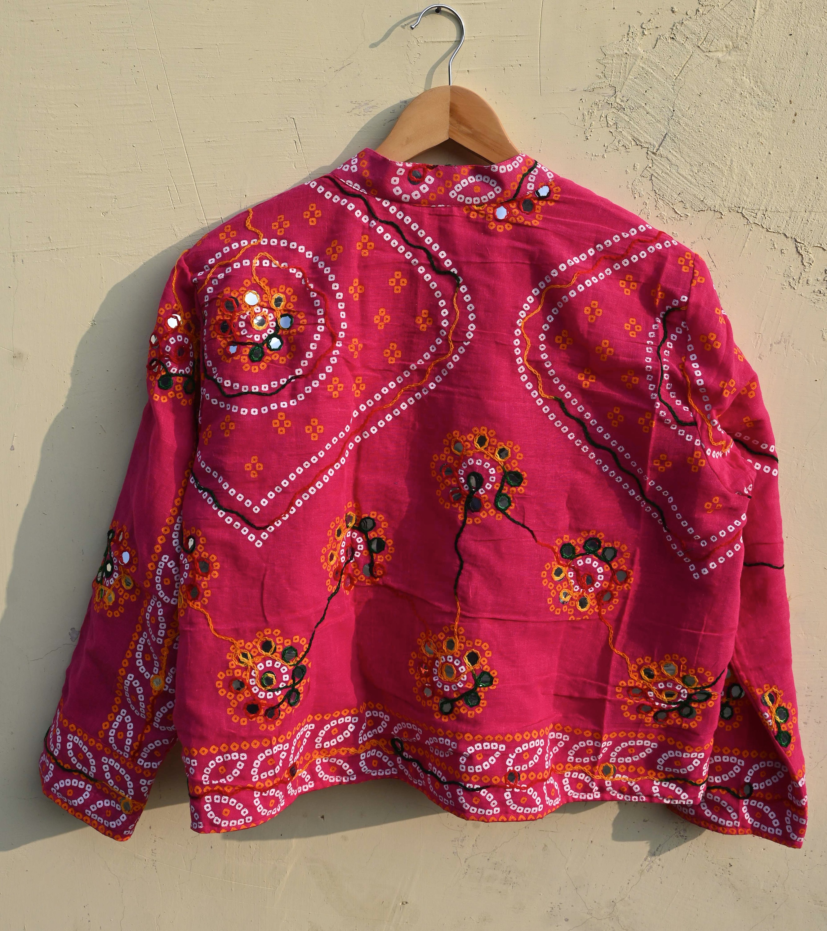 Vintage Southwest Reversible Jacket Aztec print Size 18W