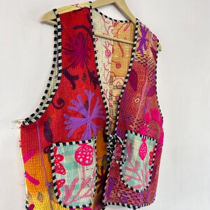 MARLENE KANTHA GILET CARROT