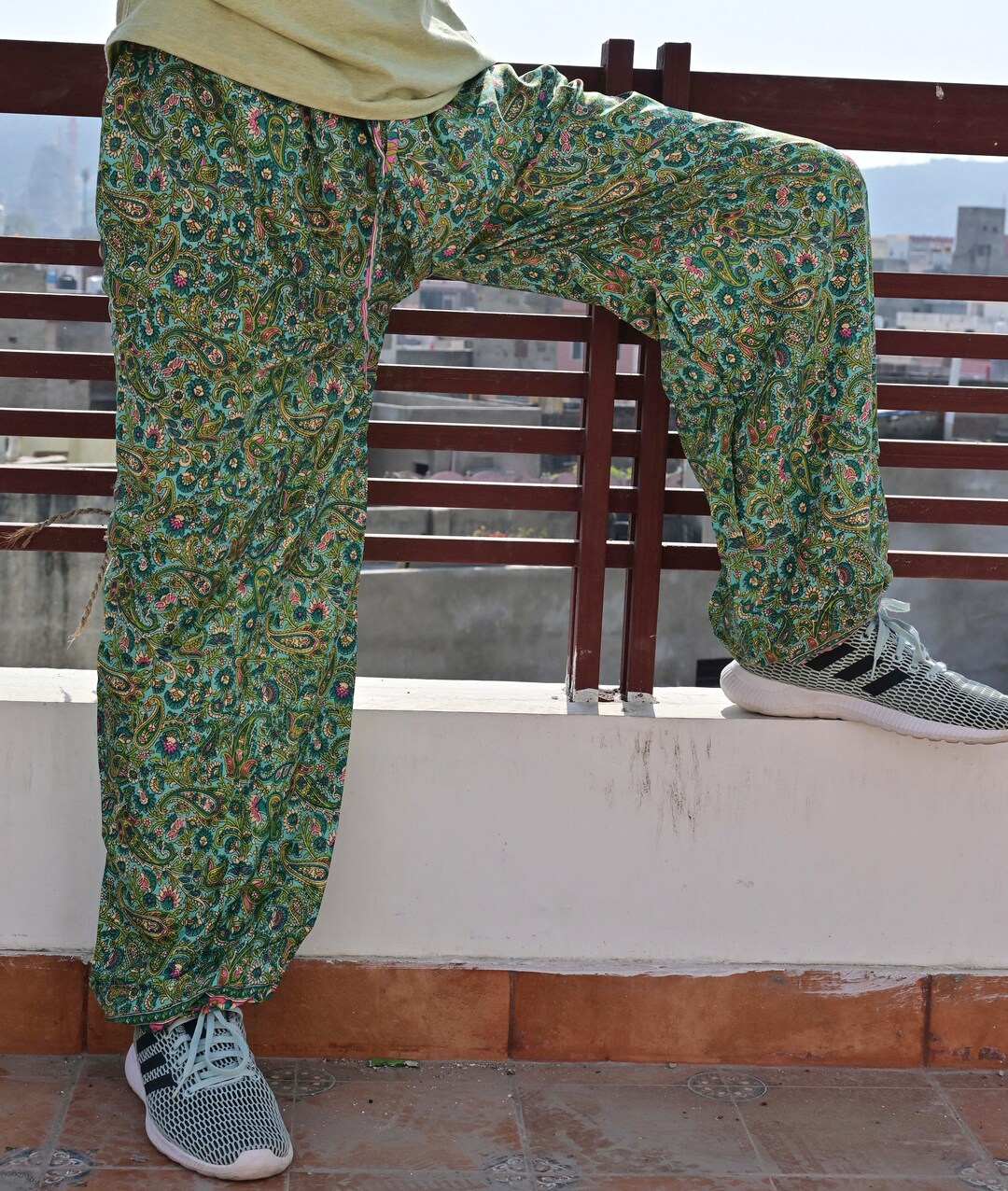 Traditional Indian Silk Harem Pant Boho Yoga Pant Wide Leg Etsy