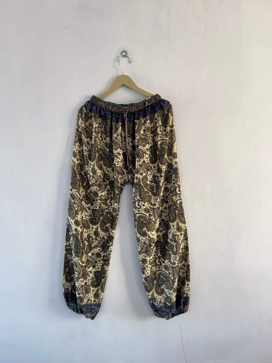 Women Silk Yoga Pants, Lightweight Super Comfy Wide Leg Pant, Summer