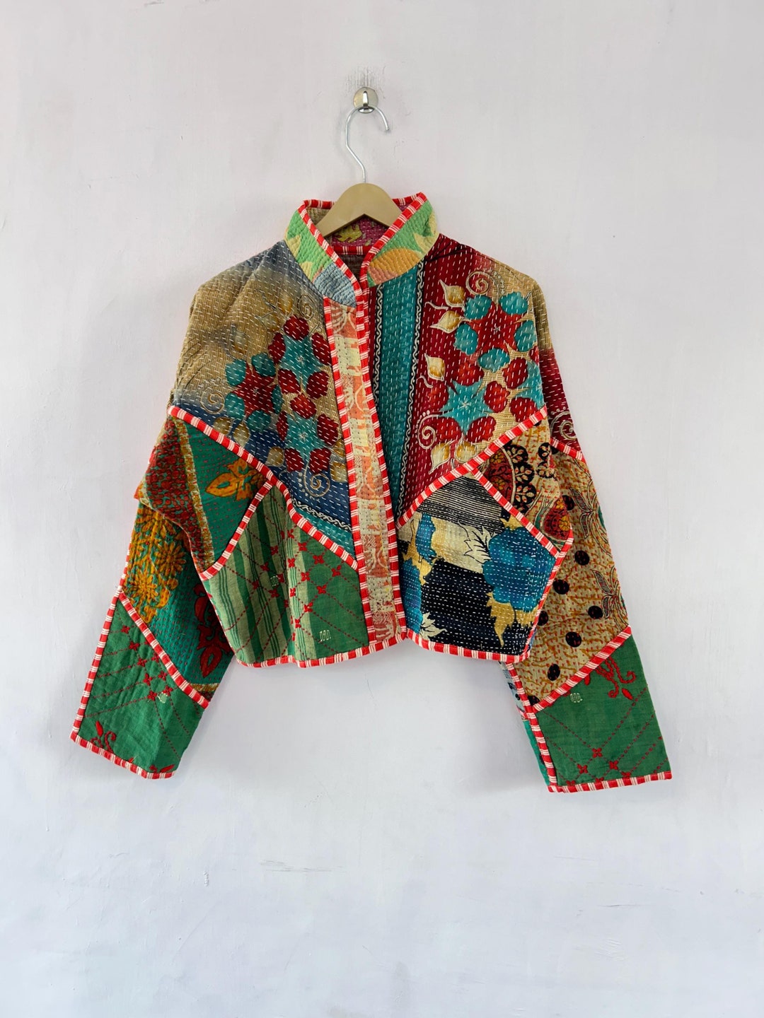 Kiara Patchwork Oversize Shacket