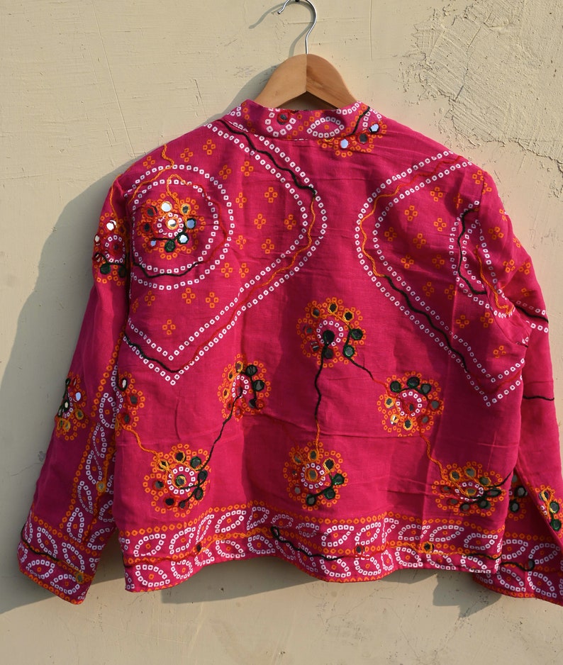 Cotton Jacket Vintage Coat Women Jacket Bohemian Jacket Ethnic Etsy