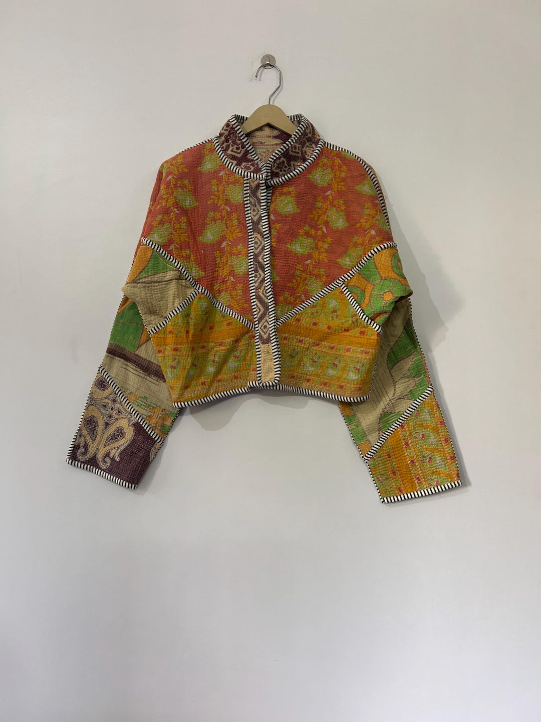 Kiara Patchwork Oversize Shacket