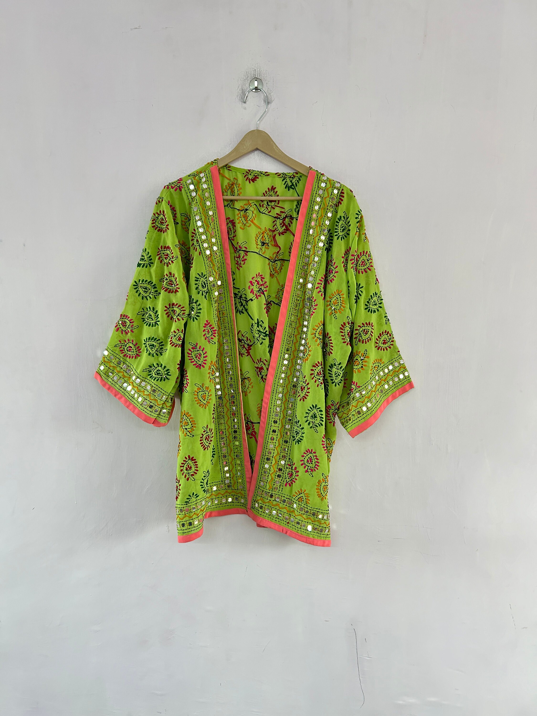 Bandhani jacket online new arrivals