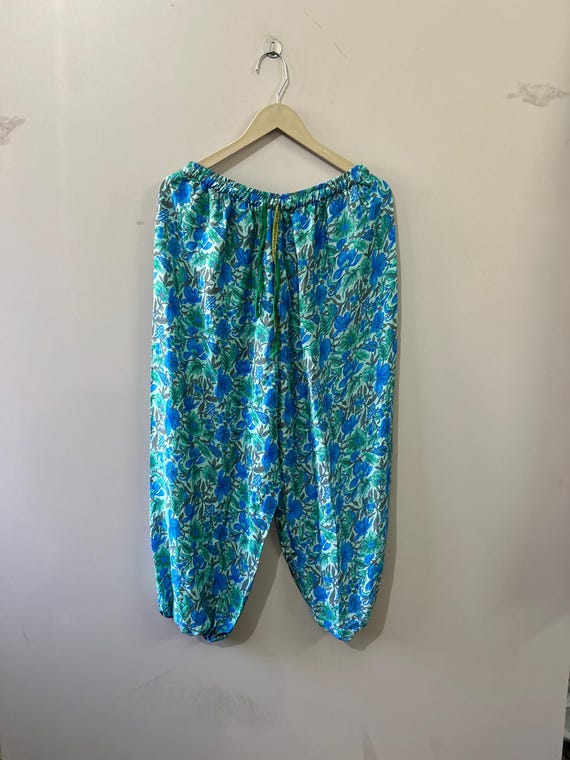 Sarouel indien traditionnel en soie, pantalon de yoga bohème