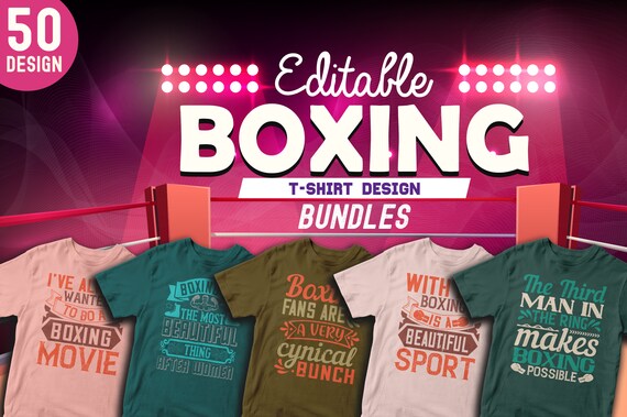 Download Boxing T Shirt Design Bundle Boxing Svg Bundle Boxing Etsy