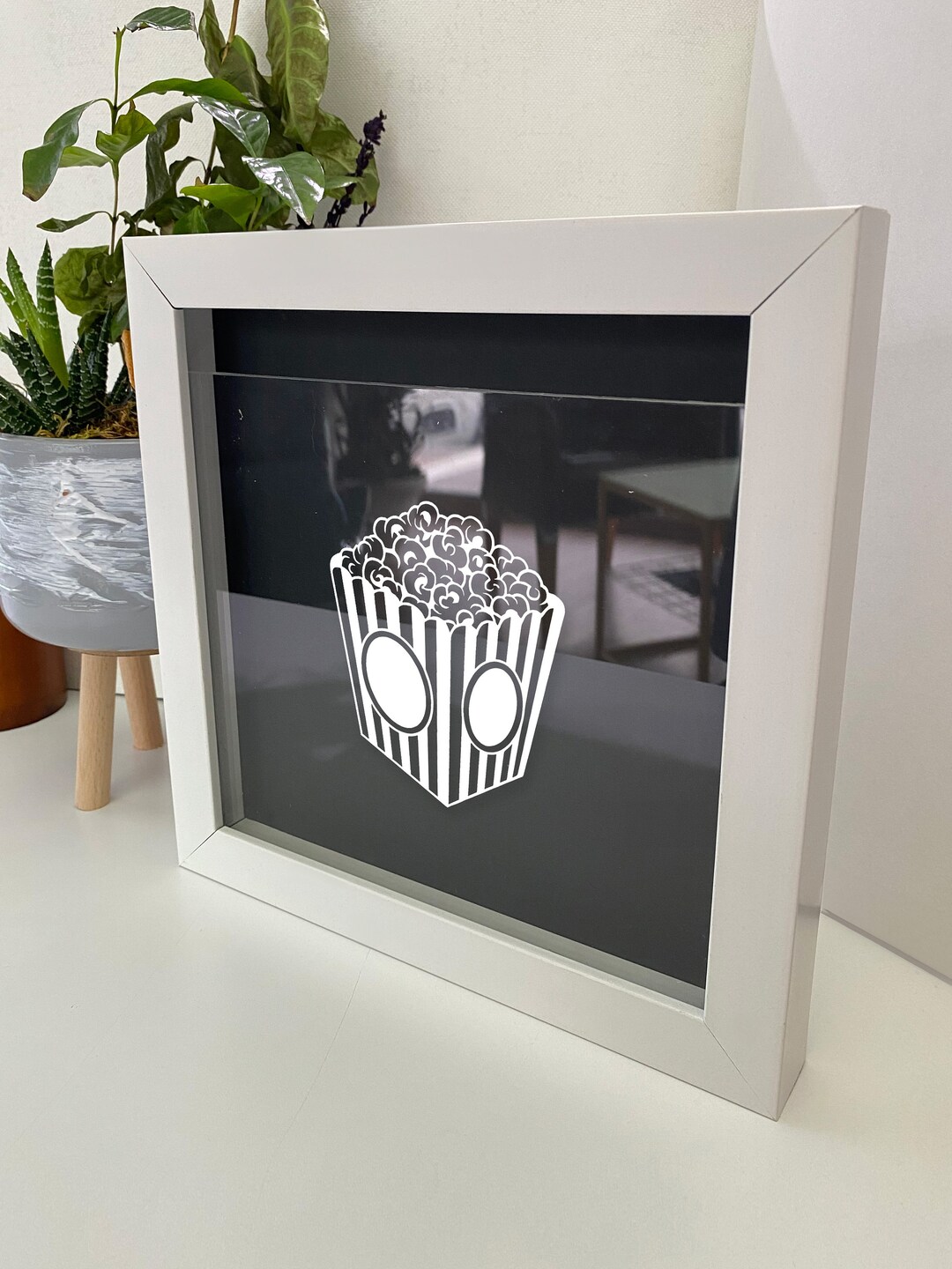 Movie Holder Shadow Box Personalized, Personalised Ticket Stub Box