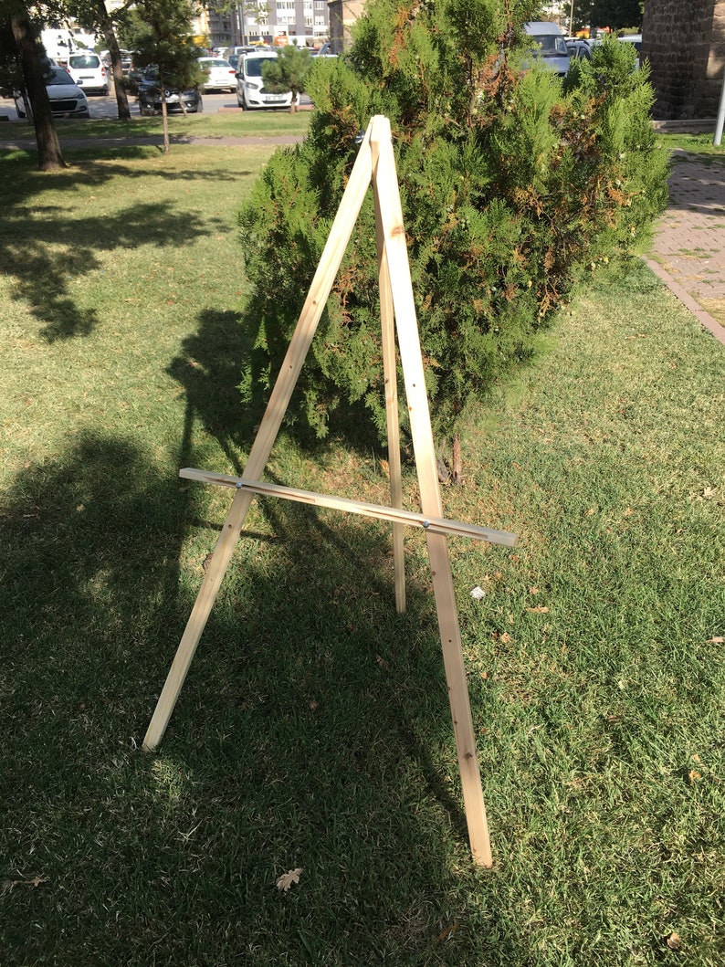 Solid Wood Easel Art Easel Wooden Stand Wedding Easels Etsy
