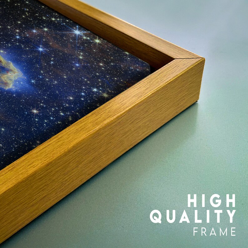 James Webb Carina Nebula Canvas Print Set, Space Celestial Wall Art ...