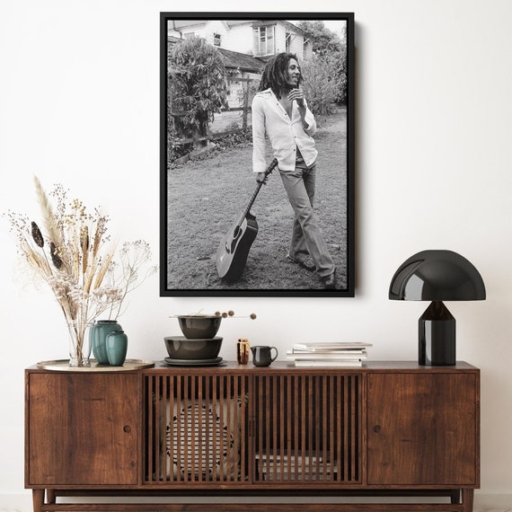 Bob Marley Art Canvas reggae Music Legend vintage Photo Print bob