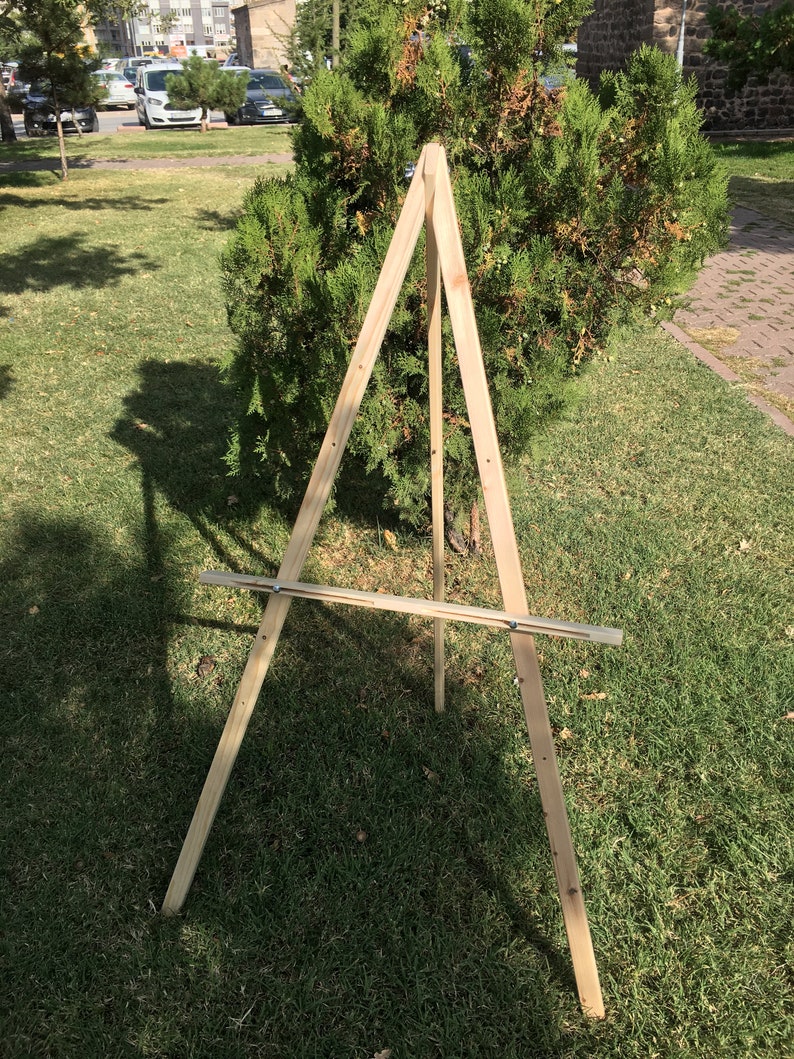 Solid Wood Easel Art Easel Wooden Stand Wedding Easels Etsy