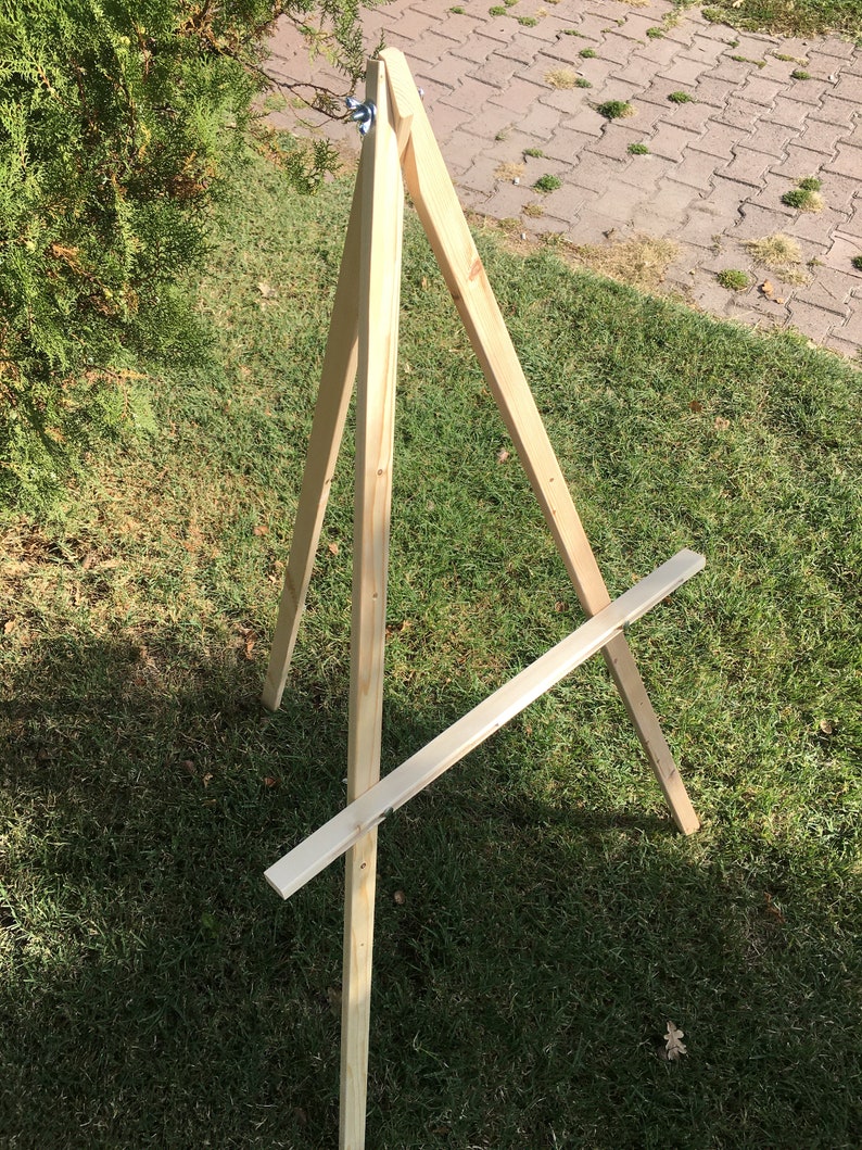 Solid Wood Easel Art Easel Wooden Stand Wedding Easels Etsy