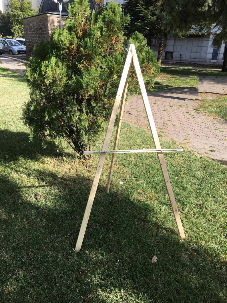 Solid Wood Easel Art Easel Wooden Stand Wedding Easels Etsy