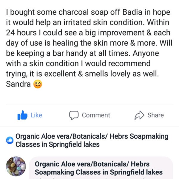 Acne Facial Cleanser Activated Charcoal Sandal Wood Bar Soap Etsy