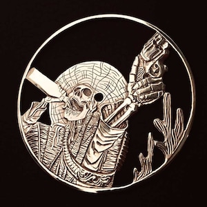 Custom hand engraved watch dial, Swiss watch, Unique watch, Gift for him, Marriage watch, bespoke dial