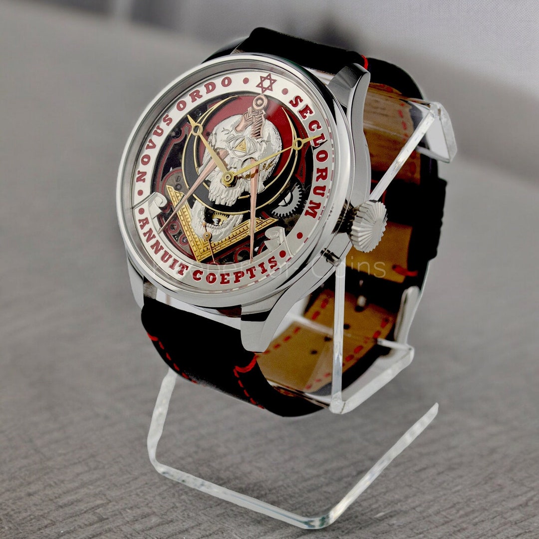 Skeleton Watch, Swiss Watch, Custom Wristwatch, Swiss Watch, Unique ...