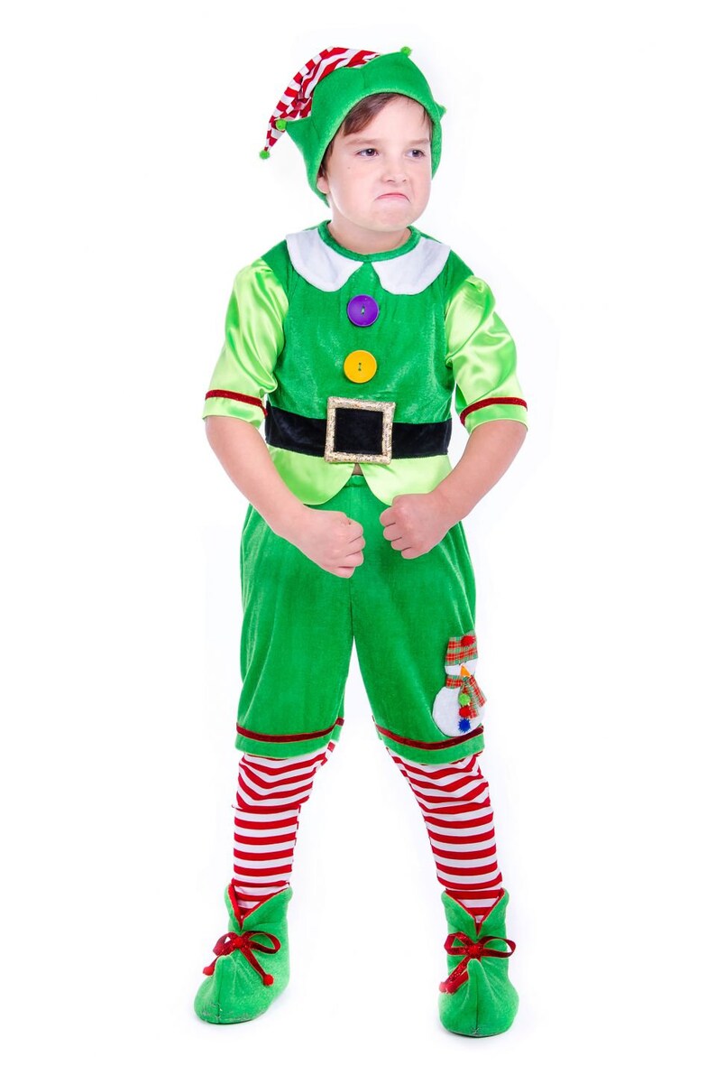 Elf Costume toddler baby boy Christmas infant Elf outfit for Etsy