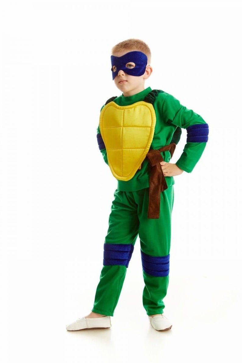 Boys ninja turtle Leonardo Halloween costume kids ninja turtle Etsy