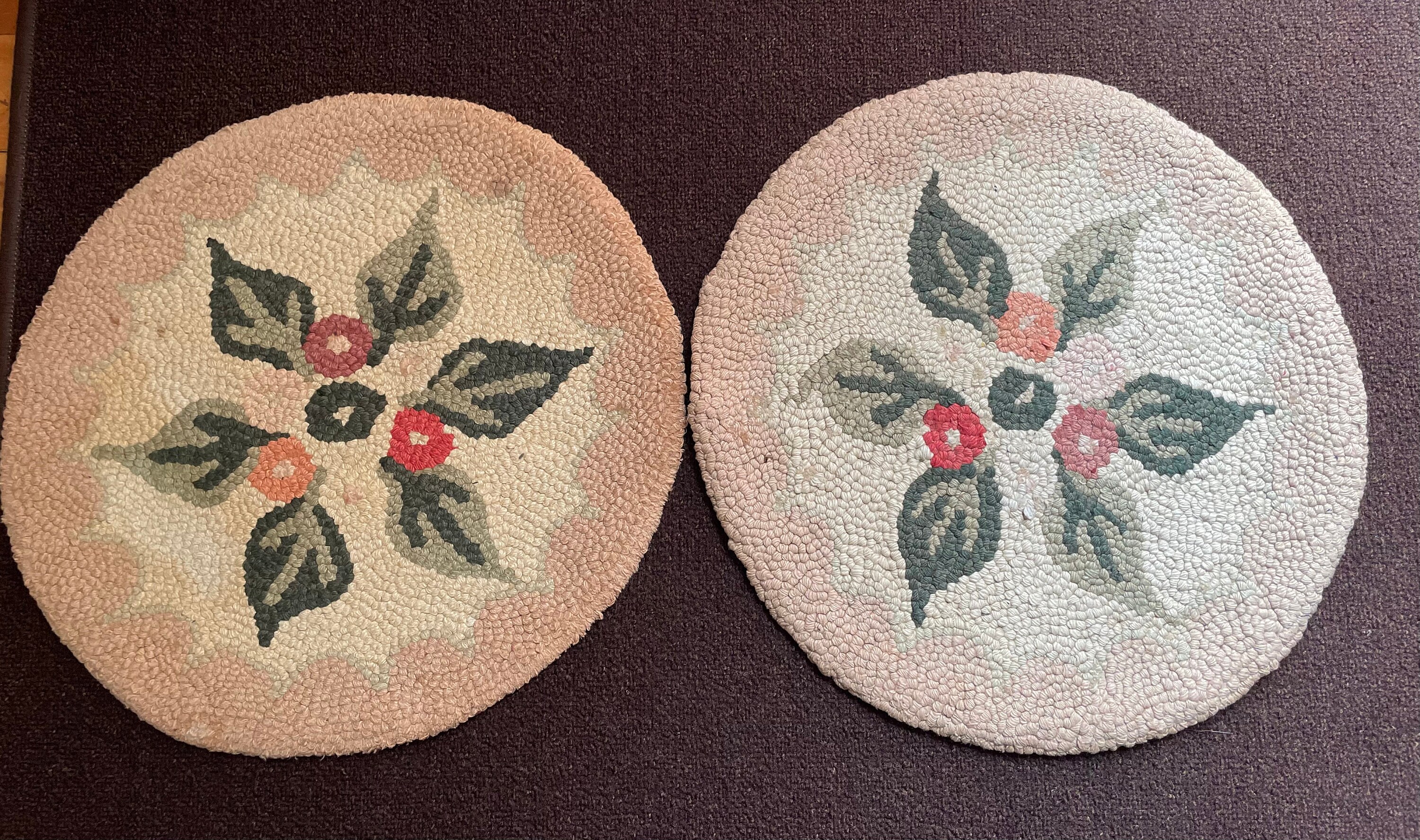 Hooked Chair Pads Etsy