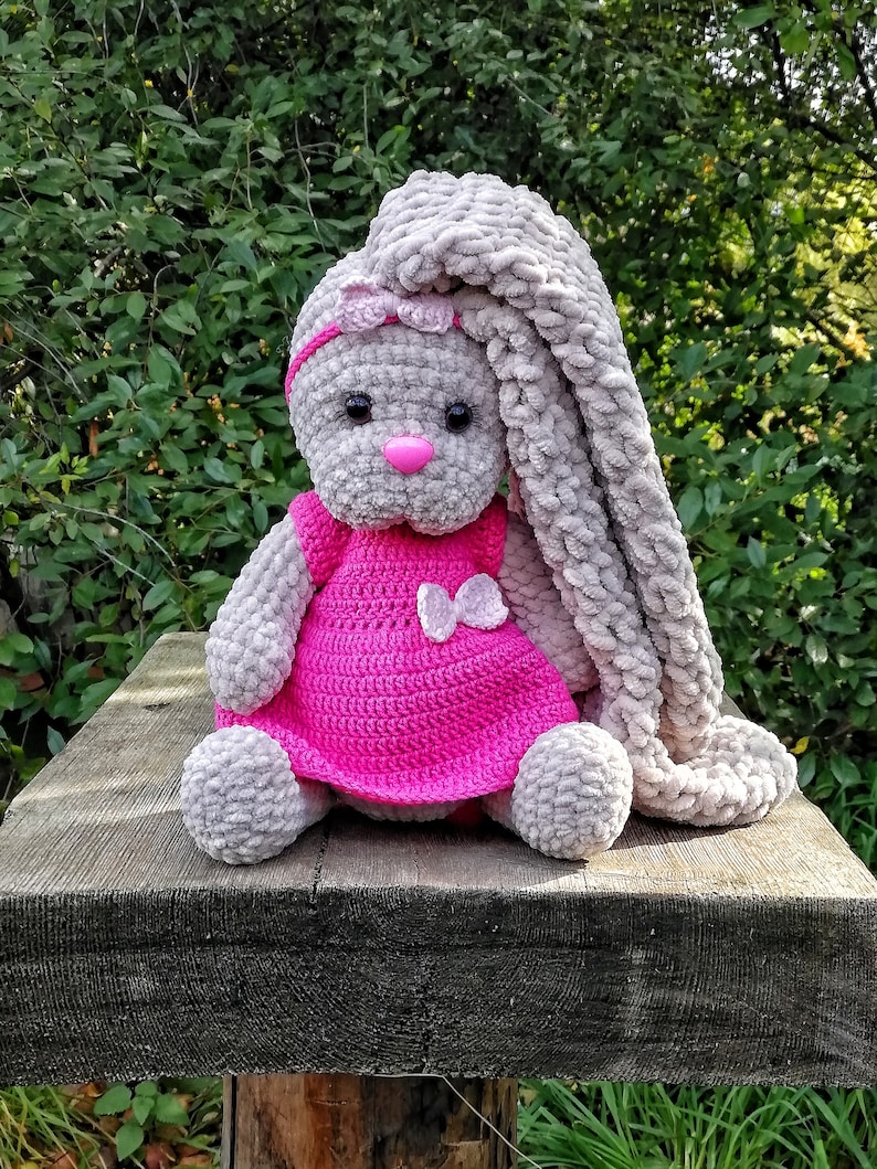 AMIGURUMI PATTERN BUNNY Crochet bunny pattern Crochet doll Etsy