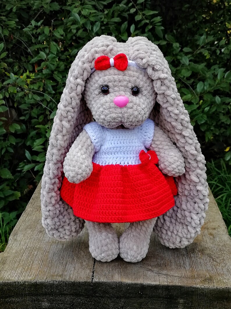 AMIGURUMI PATTERN BUNNY Crochet bunny pattern Crochet doll Etsy