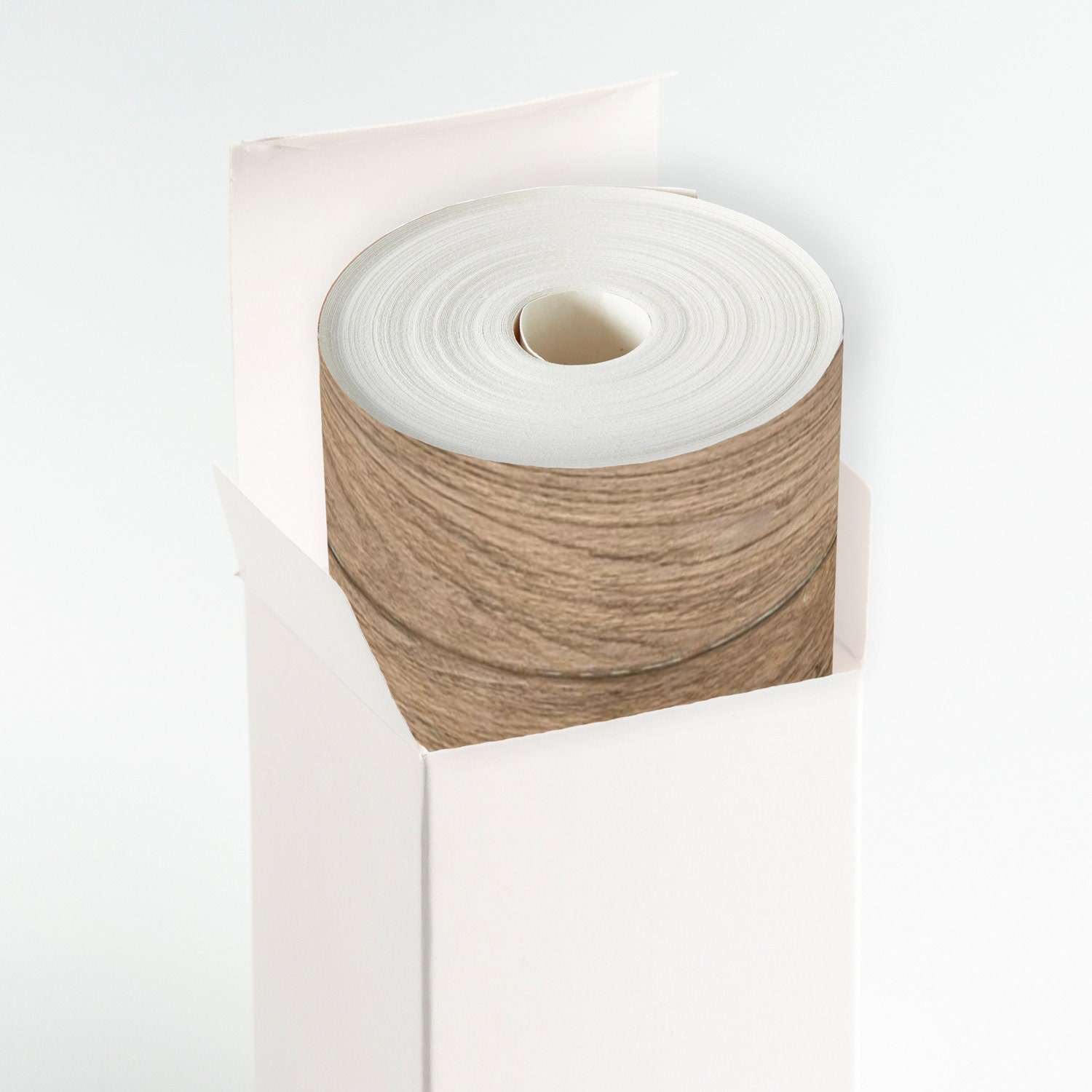 Temporary Wood Wallpaper Roll Rustic Wall Decor Brown Etsy