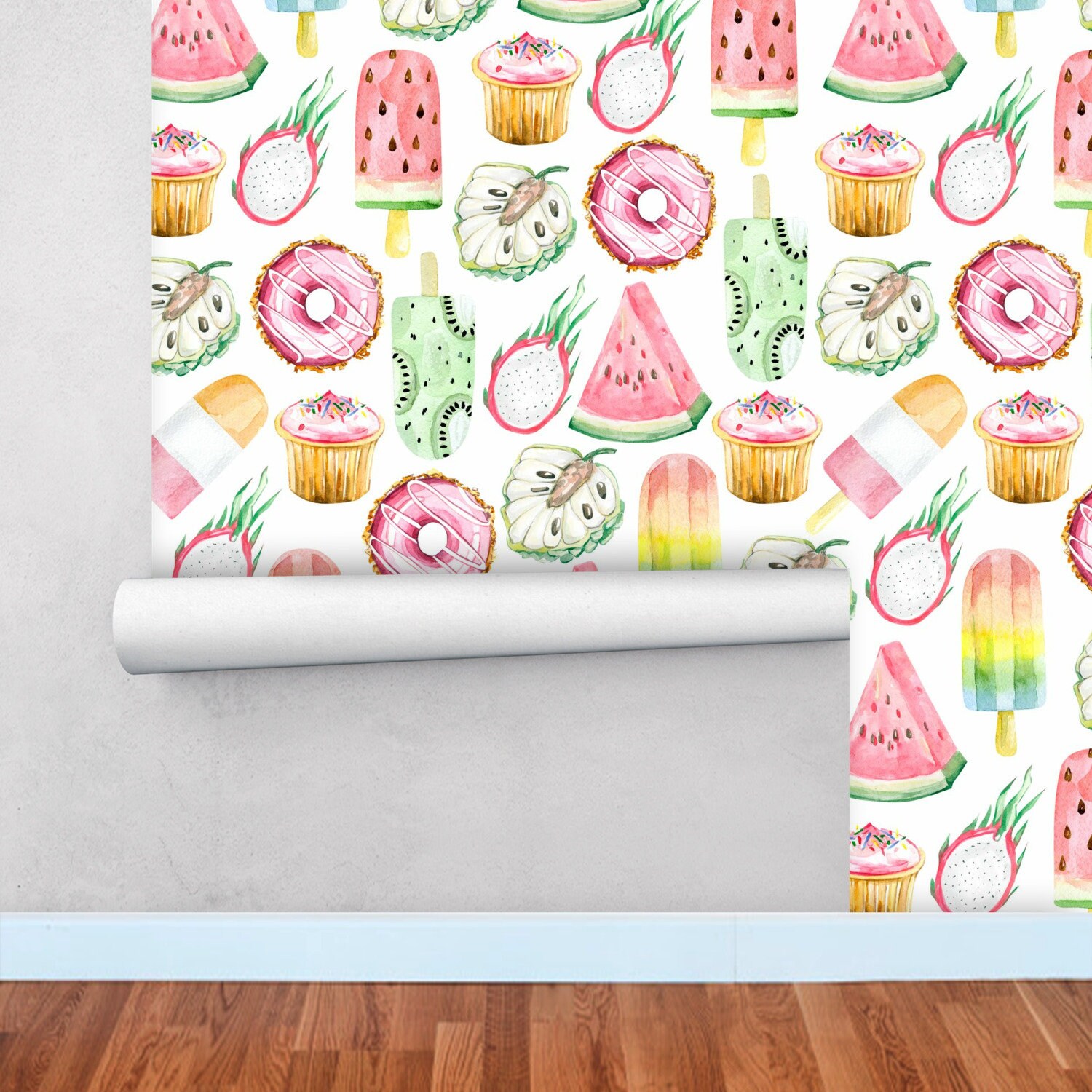 Kitchen Wallpaper Roll Modern Wallpaper Peel and Stick Etsy